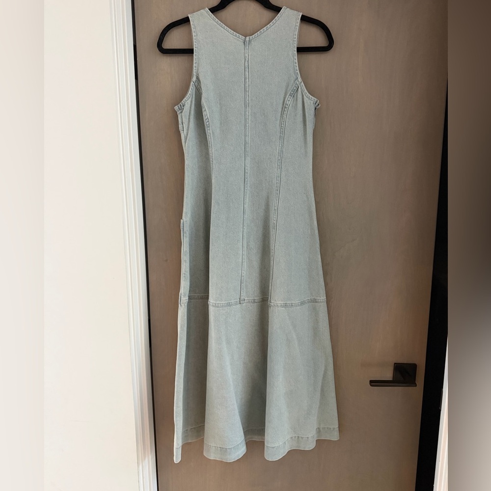 NWT Proenza Schouler White Label Arlet Sleeveless Dress in Stretch Twill Size 4